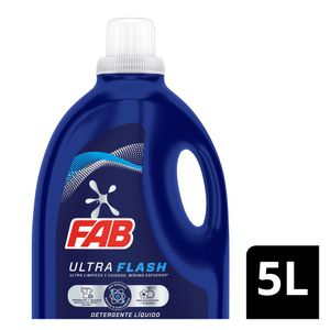 Detergente Fab liquido ultra flash x5L