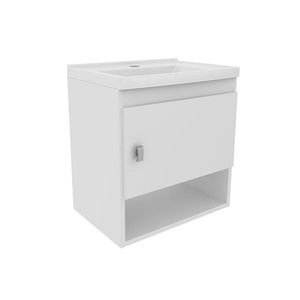 Mueble de Baño con Lavamanos Linz Blanco