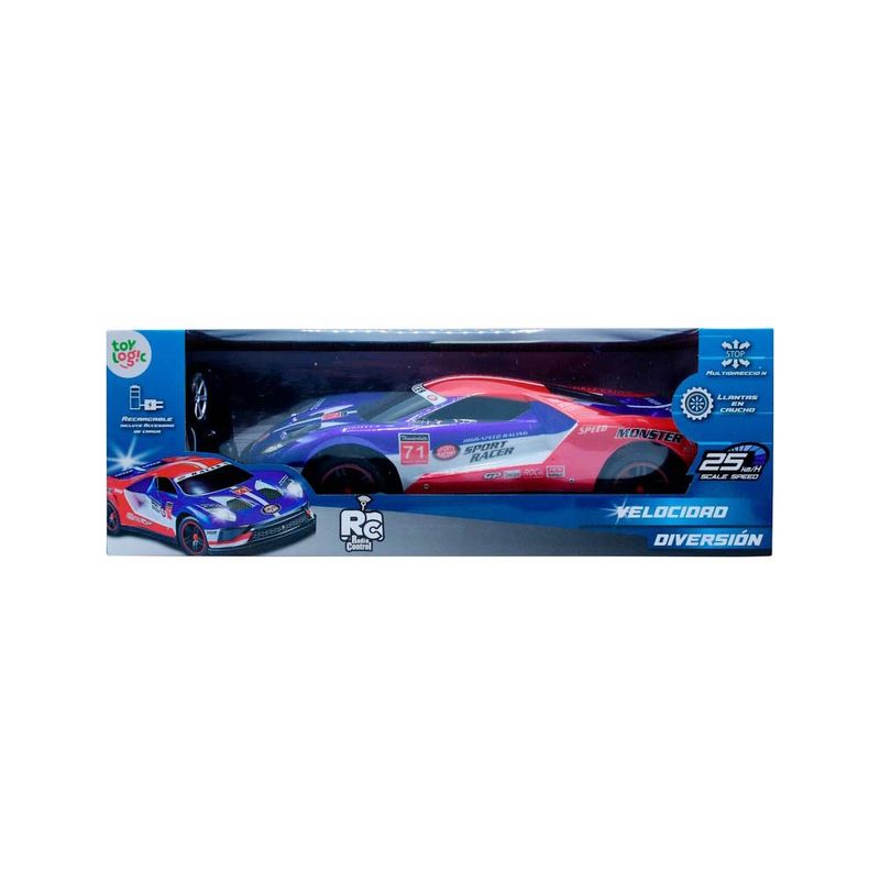 Carro R/C Mega Sport Toy Logic Tiendas Jumbo