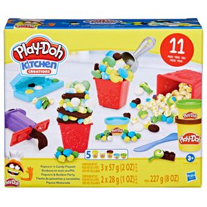 Masas y Plastilinas Play-Doh Kitchen Creations palomitas y caramelos