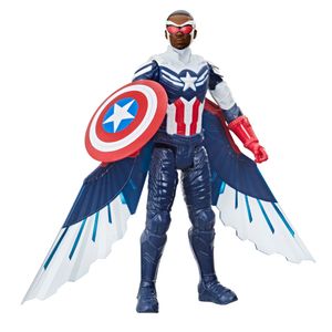 Figura de Acción Marvel Titan Hero Series Winter Solidier Capitán América