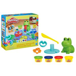 Masas y Plastilinas Play-Doh Animal Crew Rana Y Los Colores