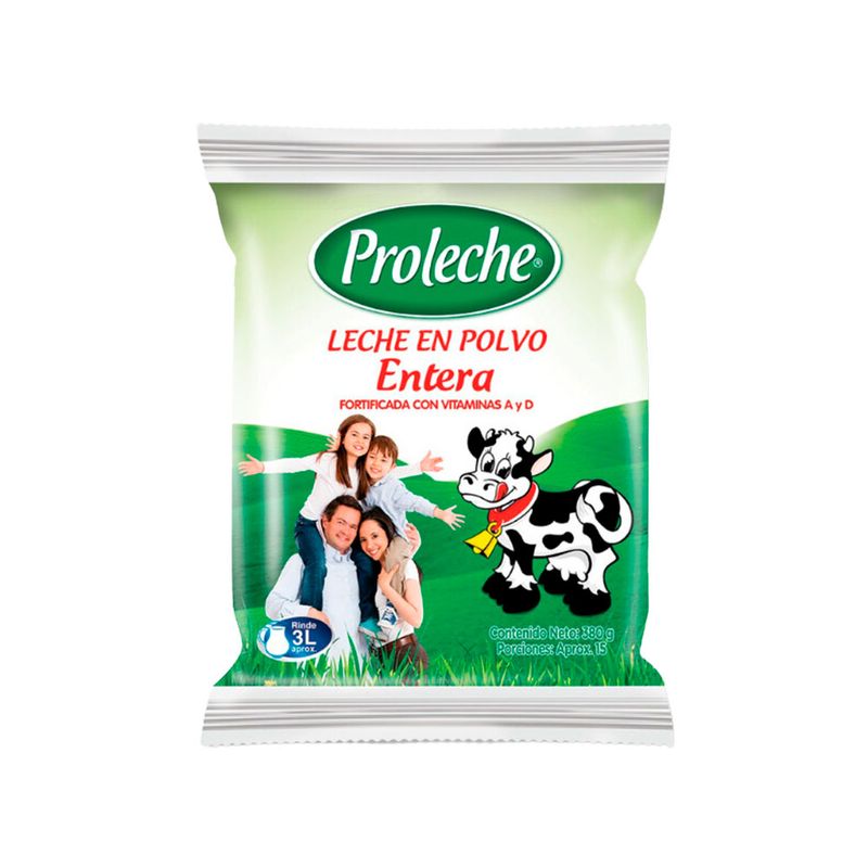 LECHE EN POLVO ENTERA DE LA CUESTA X 350 G. - Tiendas ara