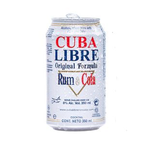 Coctel Cuba Libre ron & cola x350ml