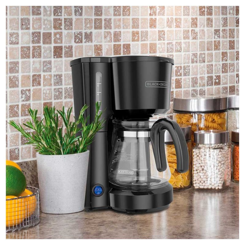 Cafetera Black Decker 4 en 1 de 5 tazas