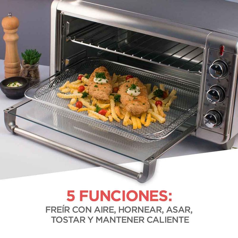 Horno Blanco Air Fryer Convección Black+Decker  Almacenes Boyacá  .:variedad y calidad que impresionan:.