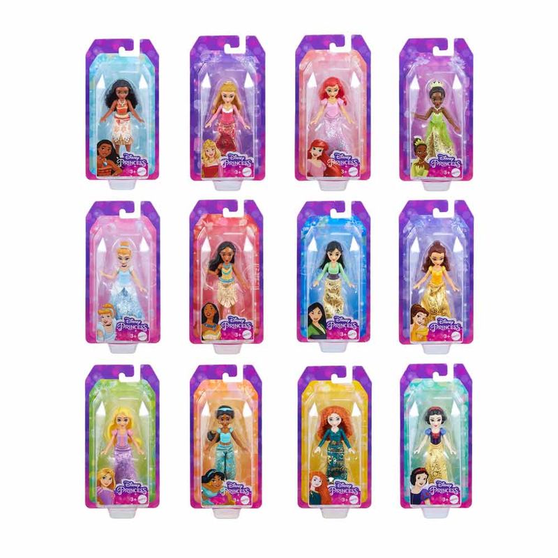 Mini Princesas Disney de 9Cm Surtidas