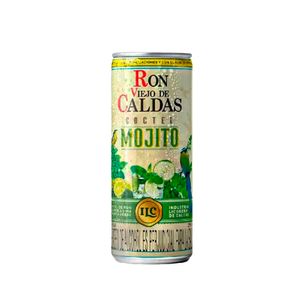 Coctel Ron Viejo De Caldas Mojito lata x295ml