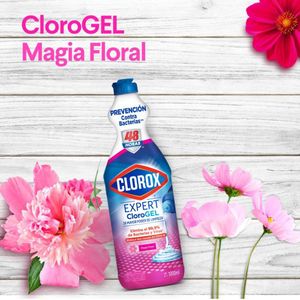 Blanqueador en Gel Clorox Magia Floral x1L