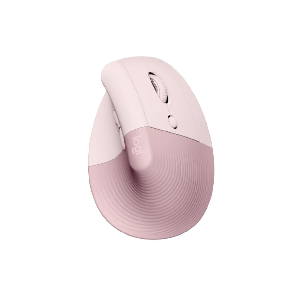 Mouse Logitech Lift Vertical Ergonómico Bluetooth Rosa
