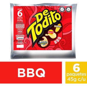 Pasabocas de Todito Paketon BBQ x 270g