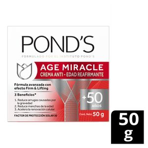 Crema Ponds Age Miracle Firm Lift día spf30 x50ml