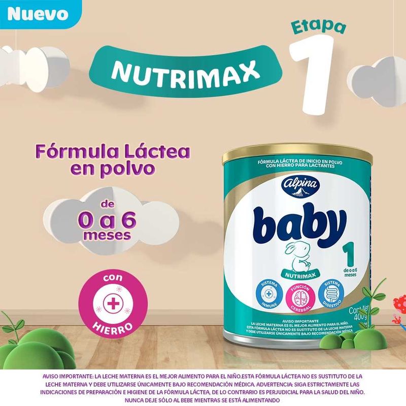 Alpina Baby 1 Leche De Formula