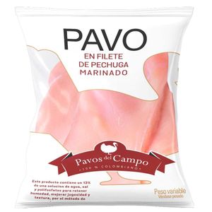 Filete De Pechuga De Pavo Pavos Del Campo x800g