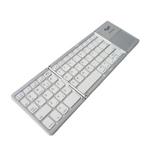 Teclado Plegable Wattana Dione Bluetooth Blanco