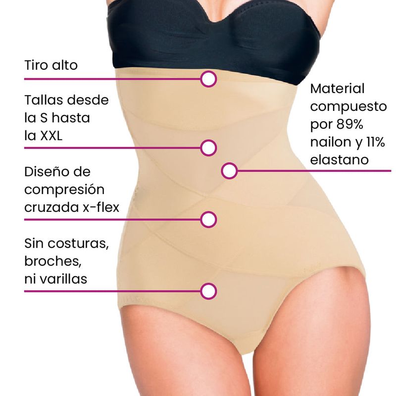 Moldea tu cuerpo rápidamente  Velform Cross Compression Shaper 