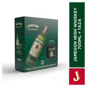 Whisky Jameson irlandés x700ml + taza