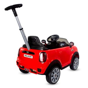 Montable Impulso Push Car Minicooper Rojo Prinsel