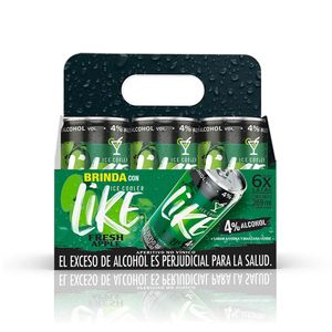 Aperitivo Like fresh apple sixpack lata x269ml c-u