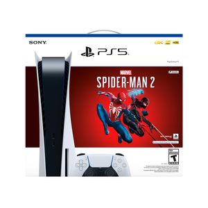 Consola PlayStation 5 825GB + Voucher Marvel's Spider Man 2 + Control