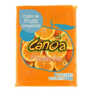 Pulpa de mandarina Canoa x250g