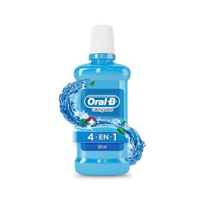 Enjuague Bucal Oral-B Complete 4en1 Menta x500mL