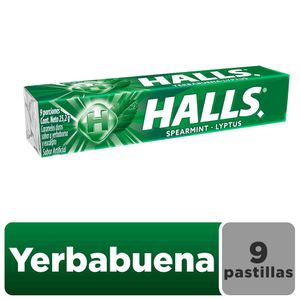 Caramelos Duros Halls Hierbabuena x9und
