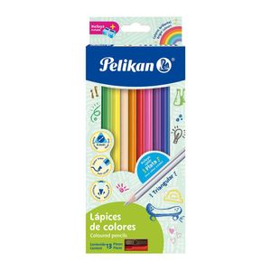 Colores triangulares x12und Pelikan