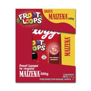 Cereal Froot Loops x315g gratis Maizena x300g