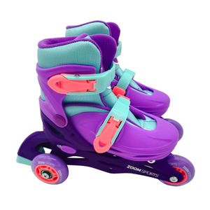 Patines Zoom Fast Morado Talla S (31-34)