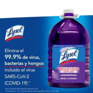 Desinfectante para Pisos Lysol Lavanda x3785ml