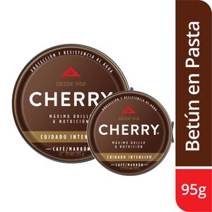 Betún Pasta Cherry Marrón x95g