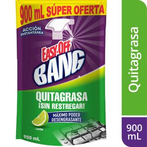 Quitagrasa Easy Off Bang Limón x900ml