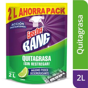 Quitagrasa Easy Off Bang Limón x2L