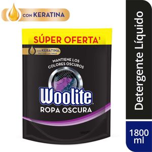Detergente Líquido Woolite Ropa Oscura x1.8L