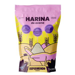 Harina Superfuds avena extrafina sin gluten x250g