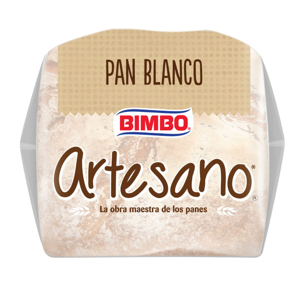 Pan Blanco Artesano Bimbo 500gr.