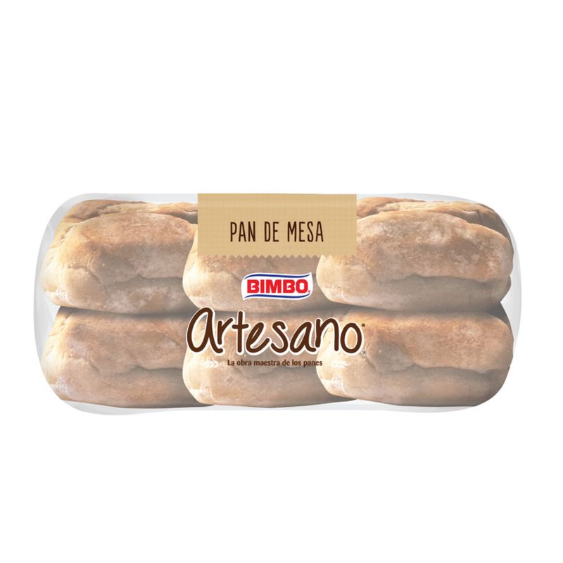 La Vaquita - Pan Bimbo 390g 6u Artesano Mesa