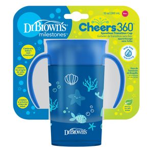 Vaso Cheers Asas 10 oz Azul