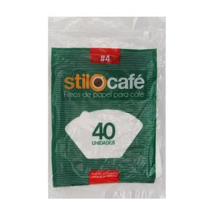 Filtro Café -Tamaño No.4 x40 Und (8-14 Tazas)