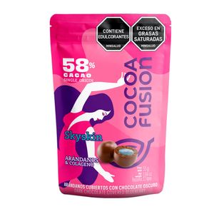 Chocolate Cocoa Fusion mora cubierto 58% cacao x60g