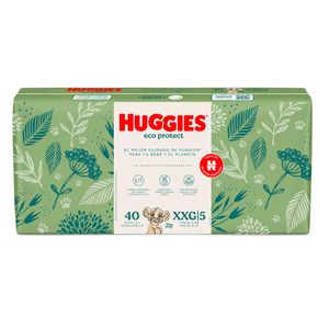 Pañales Huggies eco protect XXG x40und