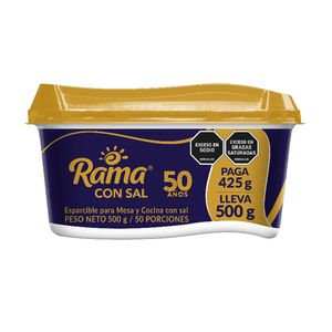 Esparcible Rama sal paga 425g lleva 500g