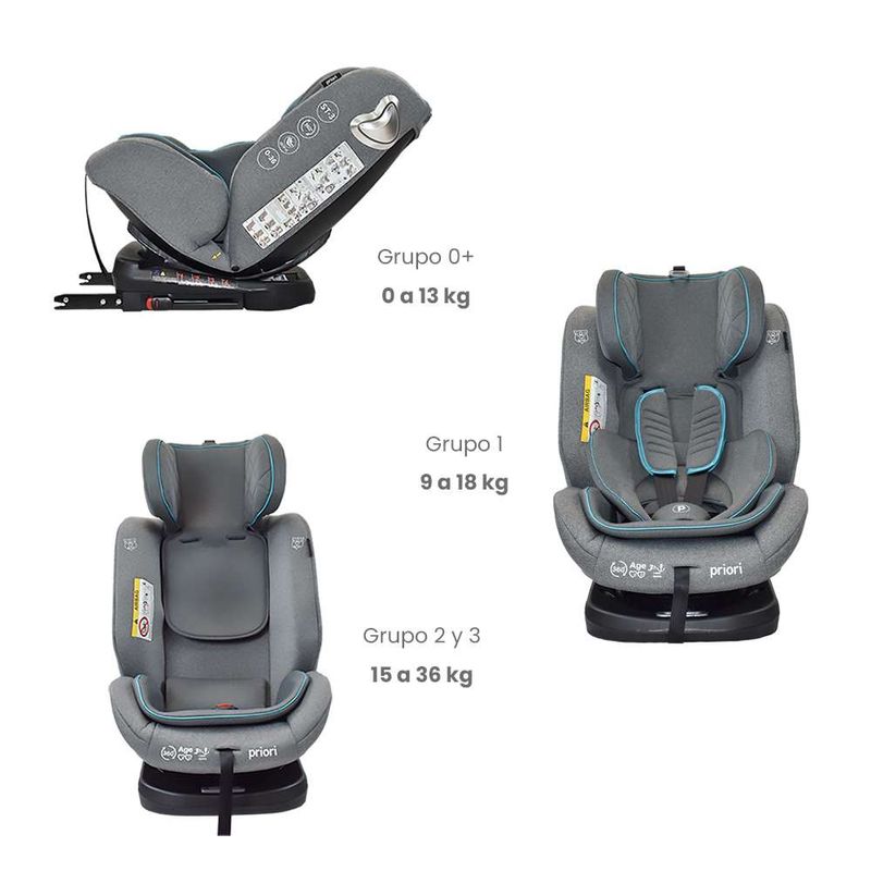 Asiento de auto ISOFIX 360° Prisma