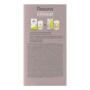 Desodorante Rexona en Crema Mujer Clinical Stress Control x48g