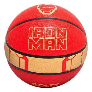 Balón de Baloncesto Competencia Iron Man No.7 Multicolor Golty