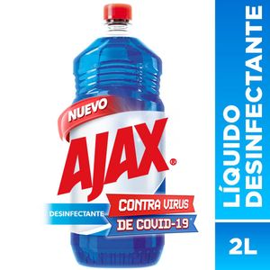 Limpiador Líquido Ajax Desinfectante x2L