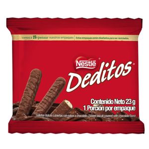 Galletas Dulces Nestlé Deditos sabor a Chocolate x 23g