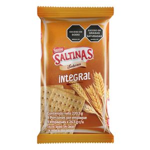 Galletas Saltinas sabores integral x24.5g x9und