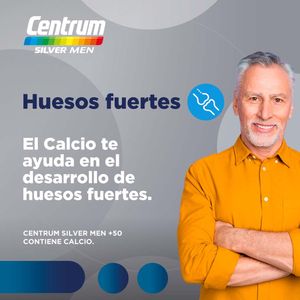 Suplemento Dietario Centrum Silver +50 años Energía y Defensas x30Tabs